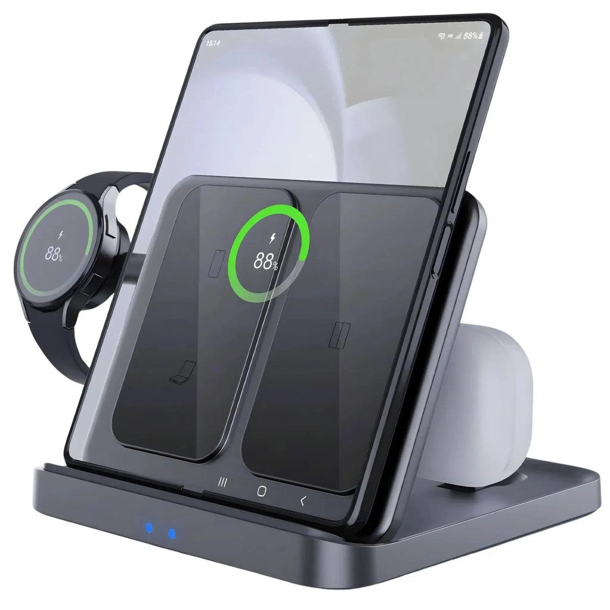 Foldable 3-in-1 Wireless Charging Dock for Galaxy Z Fold & Z Flip