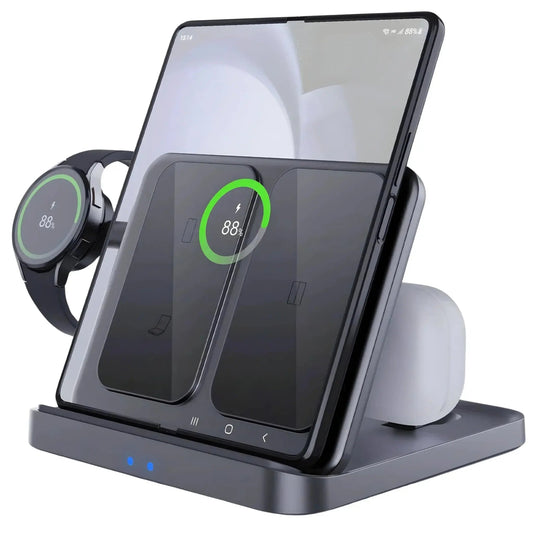 Foldable 3-in-1 Wireless Charging Dock for Galaxy Z Fold & Z Flip