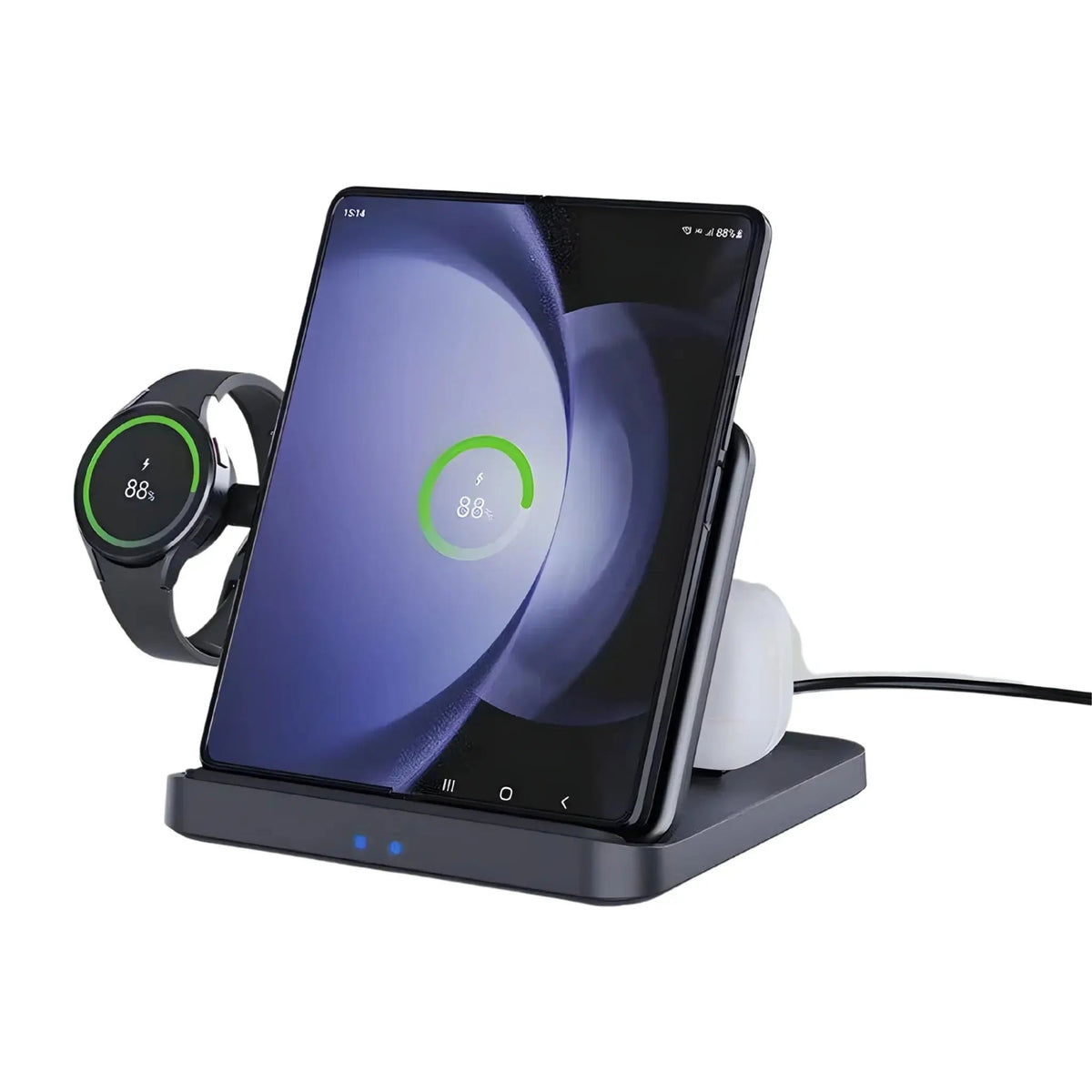 Foldable 3-in-1 Wireless Charging Dock for Galaxy Z Fold & Z Flip