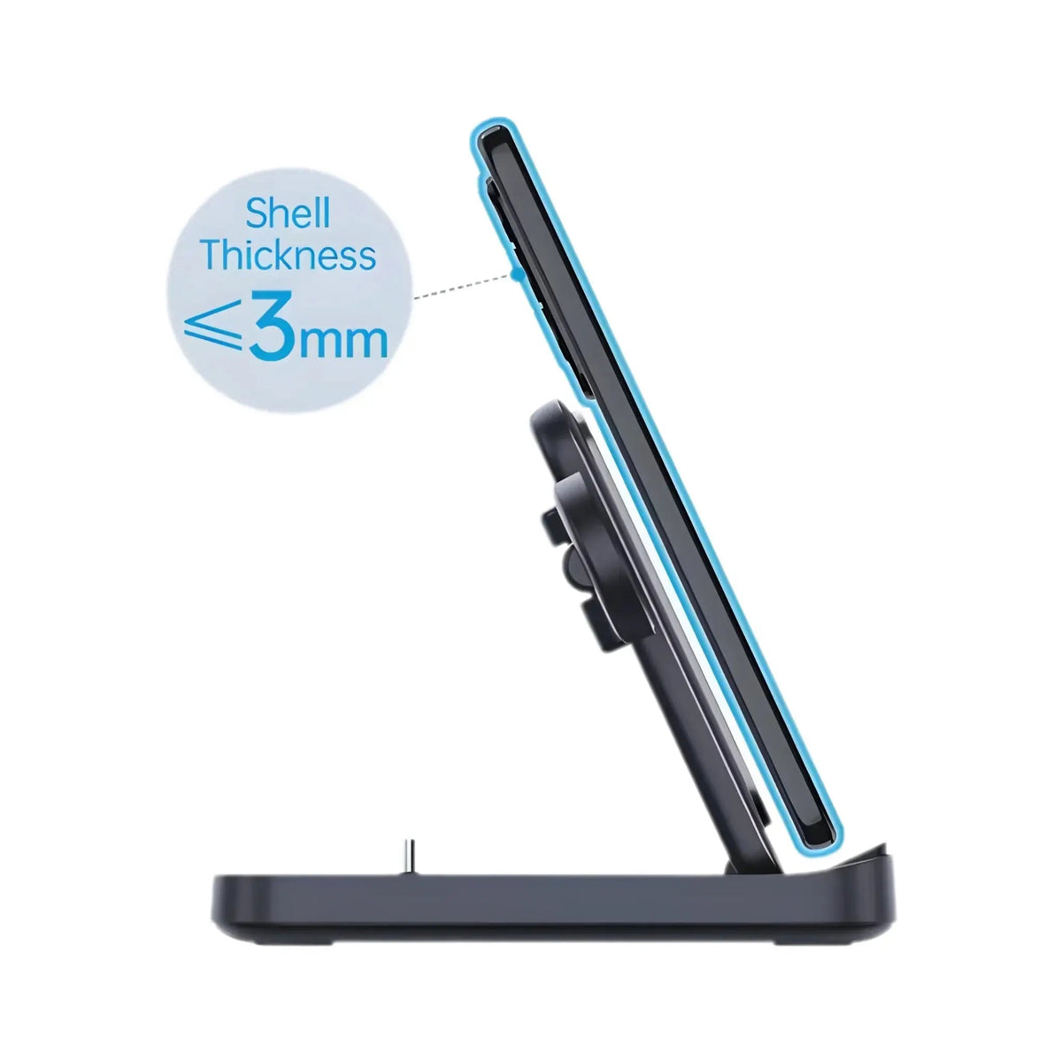 Foldable 3-in-1 Wireless Charging Dock for Galaxy Z Fold & Z Flip