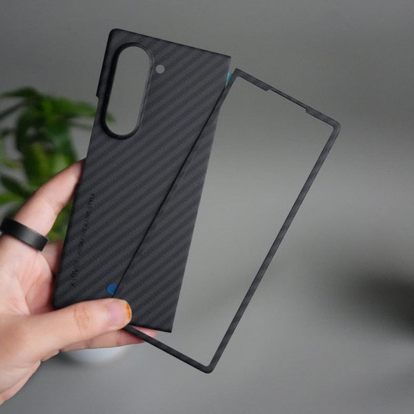 Carbon Fiber Feel Slim Case for Samsung Galaxy Z Fold 8 Ultra| Ultra-Thin Lightweight Protective Cover