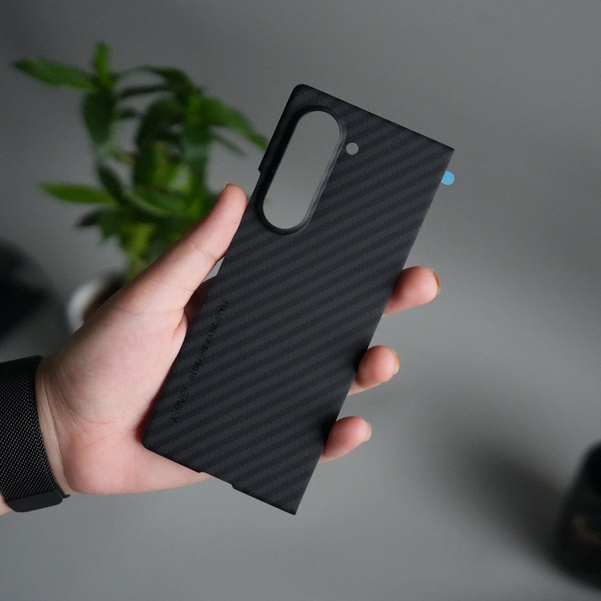 Carbon Fiber Feel Slim Case for Samsung Galaxy Z Fold 8 Ultra| Ultra-Thin Lightweight Protective Cover