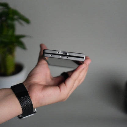 Matte Hard Case with Front Glass Cover for Samsung Galaxy Z Fold 8 Ultra | Slim Shockproof Fold Care Edition