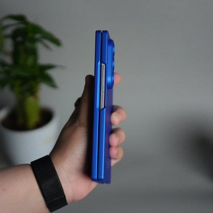 Matte Hard Case with Front Glass Cover for Samsung Galaxy Z Fold 8 Ultra | Slim Shockproof Fold Care Edition