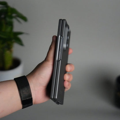 Matte Hard Case with Front Glass Cover for Samsung Galaxy Z Fold 8 Ultra | Slim Shockproof Fold Care Edition