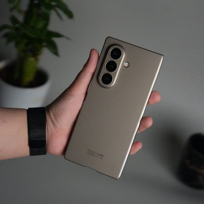 Matte Hard Case with Front Glass Cover for Samsung Galaxy Z Fold 8 Ultra | Slim Shockproof Fold Care Edition