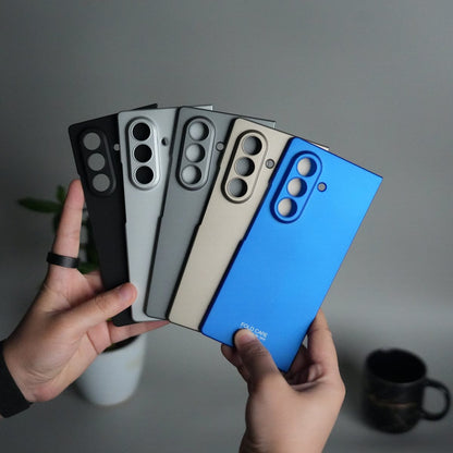 Matte Hard Case with Front Glass Cover for Samsung Galaxy Z Fold 8 Ultra | Slim Shockproof Fold Care Edition