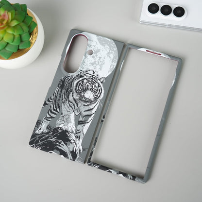 Tiger Printed Hard PC Cover for Samsung Galaxy Z Fold 8 Ultra with MagSafe | Shockproof Slim Protection