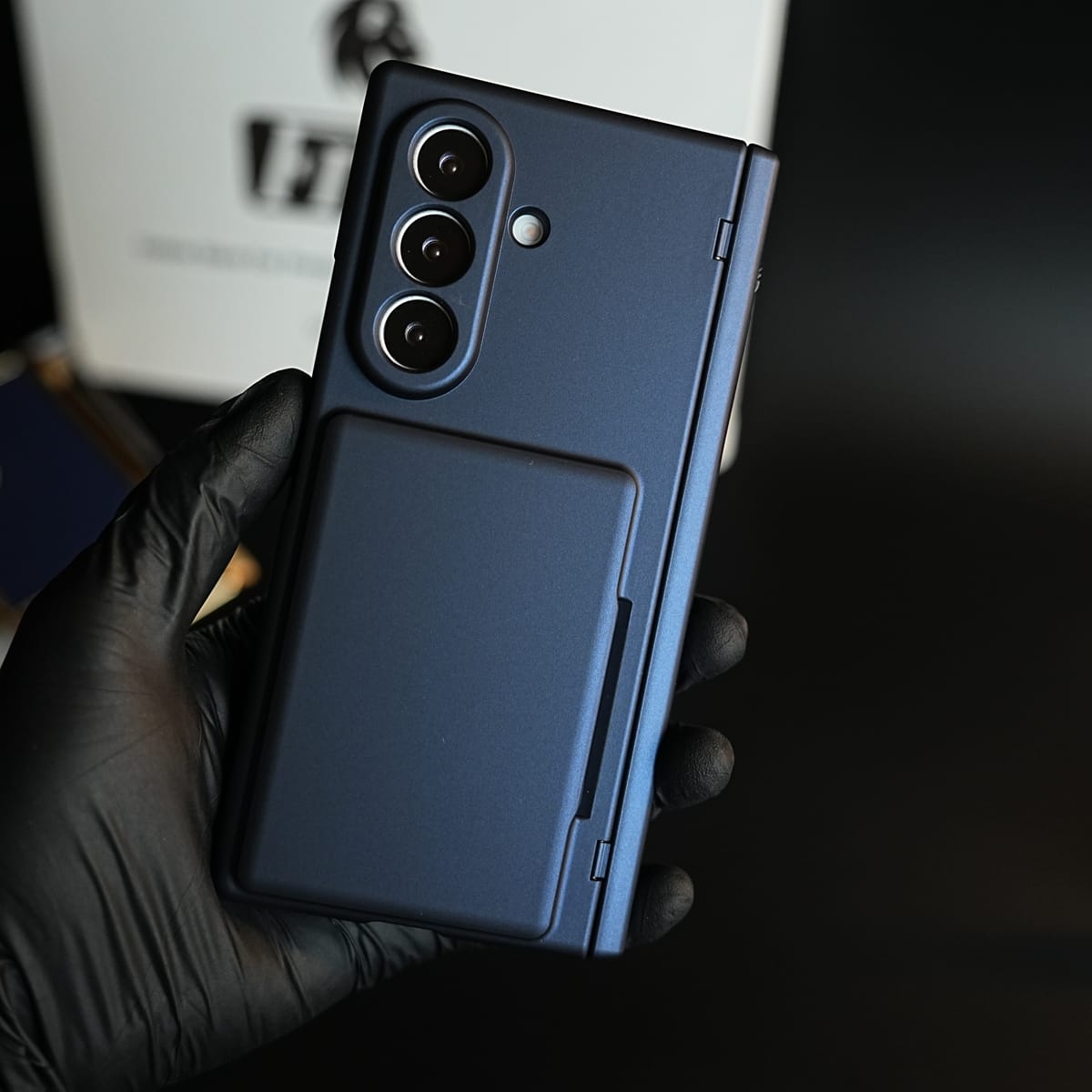 Premium Silk Matte Case for Samsung Galaxy Z Fold 8 Ultra | Built-In Card Holder & Hinge Protection