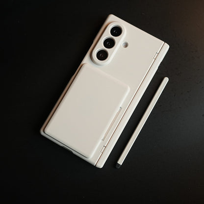 Premium Silk Matte Case for Samsung Galaxy Z Fold 8 Ultra | Built-In Card Holder & Hinge Protection