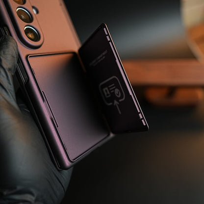 Premium Silk Matte Case for Samsung Galaxy Z Fold 8 Ultra | Built-In Card Holder & Hinge Protection