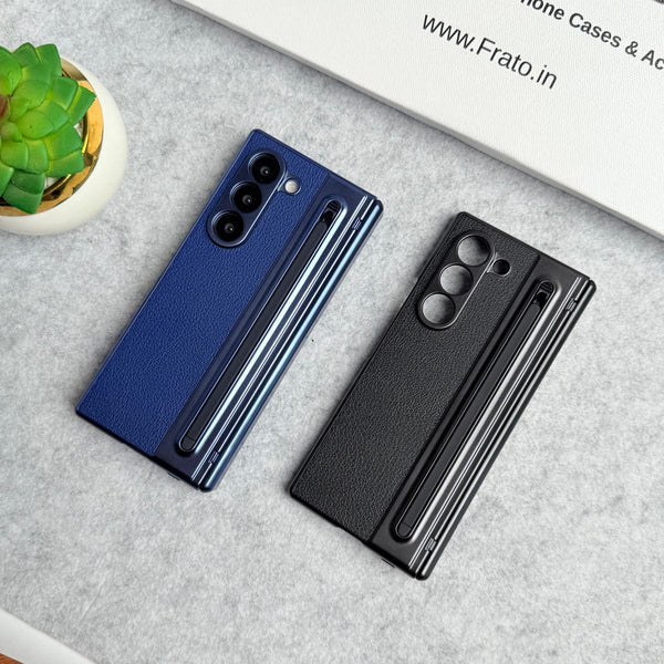 Chrome Plating front Glass Protection Hinge Case Folding Cover for Samsung Galaxy Z Fold 8 Ultra