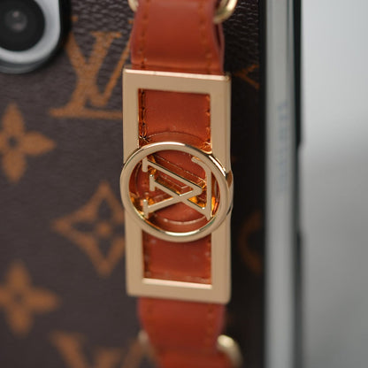 Luxury Brand Strap Holder Case For Samsung Galaxy Z Fold 8 Ultra