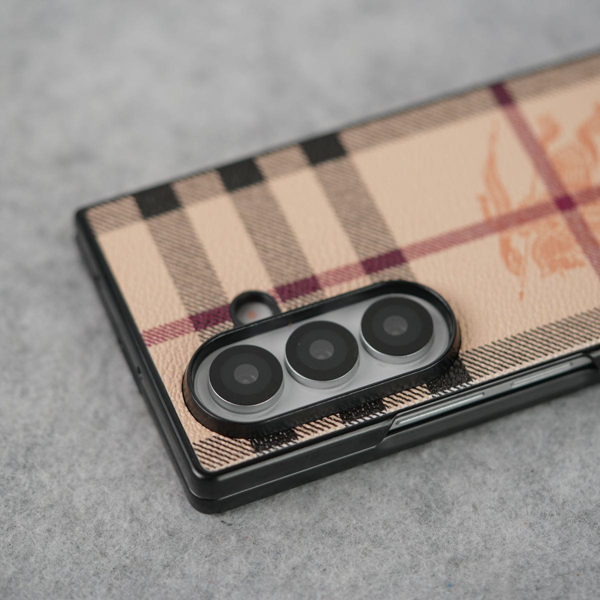 Luxury BRY PU Leather Case Cover for Samsung Galaxy Z Fold 8 Ultra