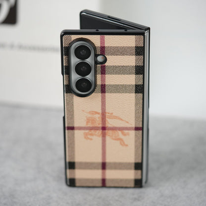 Luxury BRY PU Leather Case Cover for Samsung Galaxy Z Fold 8 Ultra