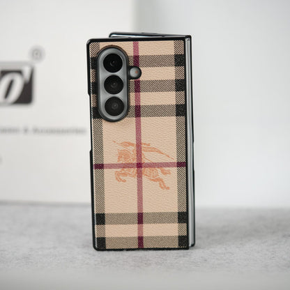 Luxury BRY PU Leather Case Cover for Samsung Galaxy Z Fold 8 Ultra