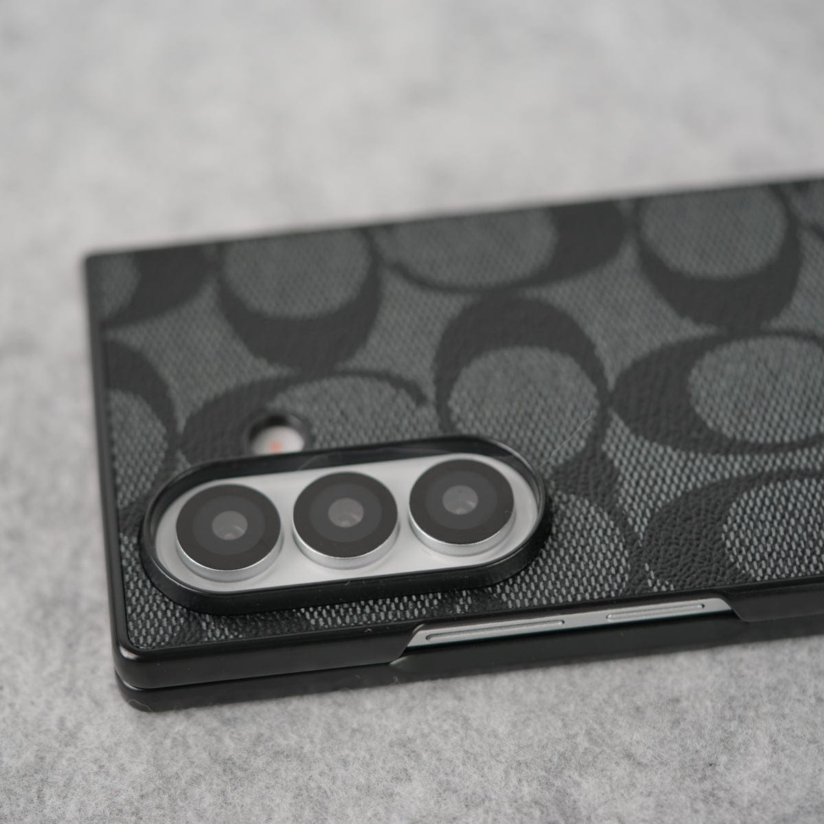 Luxury CC Brand PU Leather Design Case Cover For Samsung Galaxy Z Fold 8 Ultra