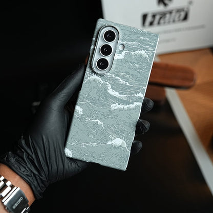 Artistic Wave Print Case for Galaxy Z Fold 8 Ultra | MagSafe Slim Case