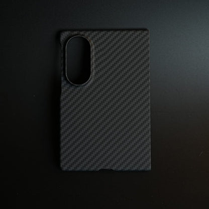 Black Carbon Textured Hard PC Cover for Samsung Galaxy Z Fold 8 with MagSafe | Shockproof Slim Protection