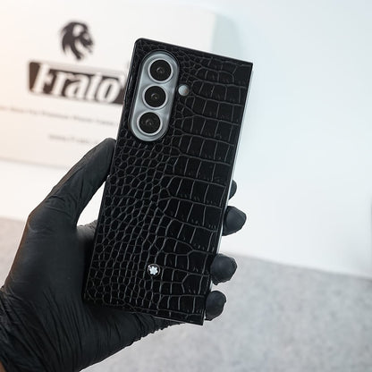 Black Textured MB Case Cover for Samsung Galaxy Z Fold 8 Ultra