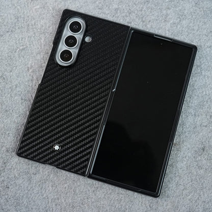 Black Textured MB Case Cover for Samsung Galaxy Z Fold 8 Ultra