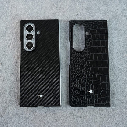 Black Textured MB Case Cover for Samsung Galaxy Z Fold 8 Ultra