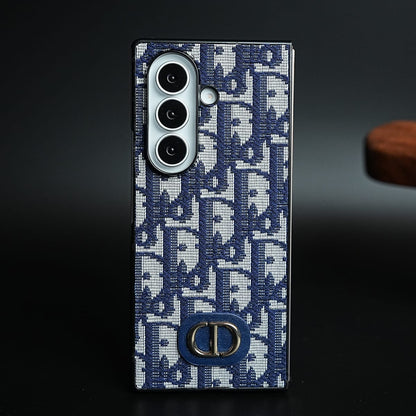 Luxury Fashion CD Embroidery Case Cover For Samsung Galaxy Z Fold 8 Ultra
