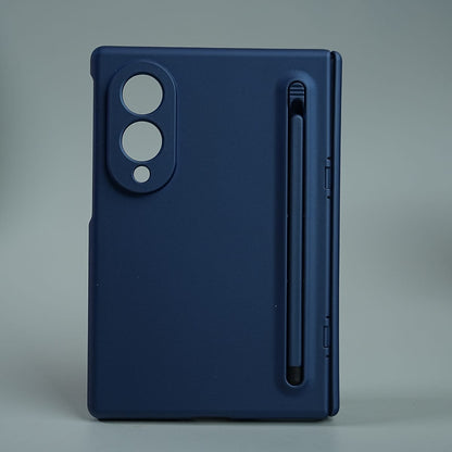 Matte Finish Case with Built-in Screen Protector For Samsung Galaxy Z Fold 8 | Full Hinge Protection & S Pen Holder