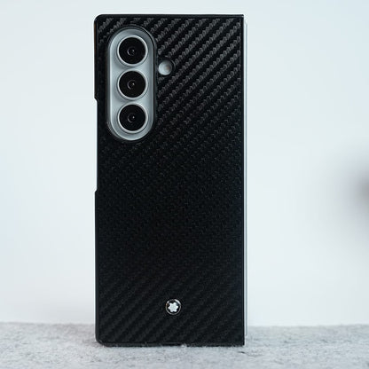 Black Textured MB Case Cover for Samsung Galaxy Z Fold 8 Ultra