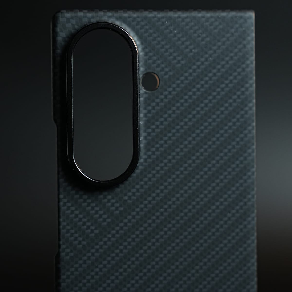 Carbon Fiber Texture Case for Samsung Galaxy Z Fold 8 Ultra  | Magnetic Ring + 2 Ultra HD Tempered Glass