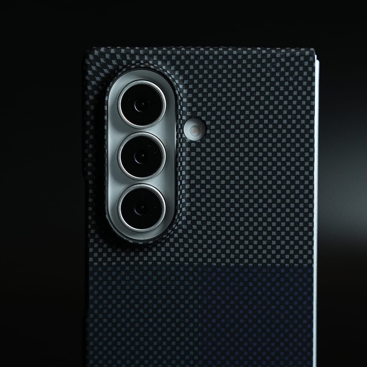 Carbon Fiber Texture Design Hard Pc for Galaxy Z Fold 8 Ultra with Magsafe | CornerGreen