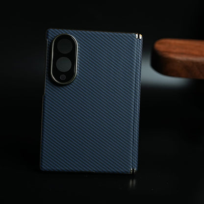 Carbon Fiber Texture Slim Case For Samsung Galaxy Z Fold 8 | Hinge Protection