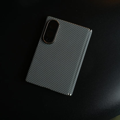 Carbon Fiber Texture Slim Case For Samsung Galaxy Z Fold 8 | Hinge Protection