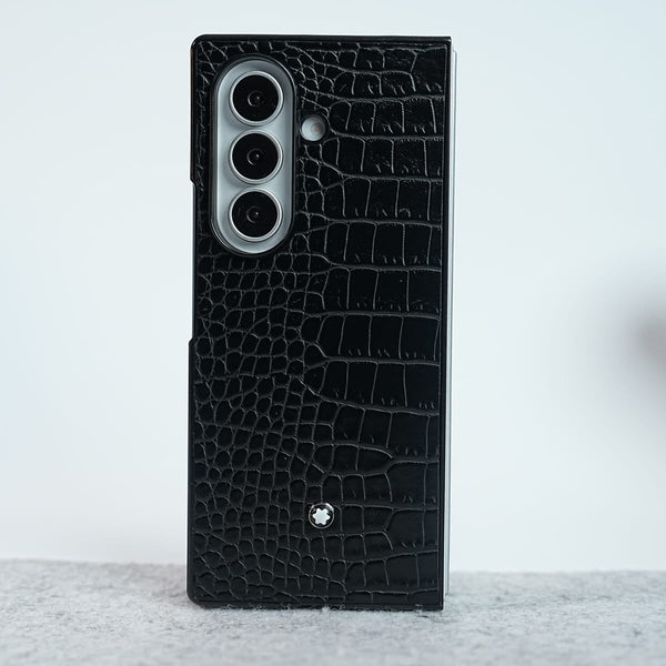 Black Textured MB Case Cover for Samsung Galaxy Z Fold 8 Ultra