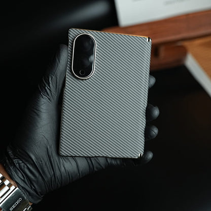 Carbon Fiber Texture Slim Case For Samsung Galaxy Z Fold 8 | Hinge Protection