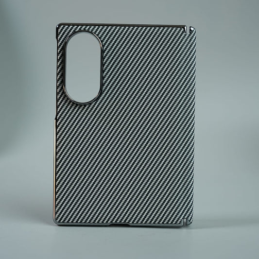 Matte Protective Case with Carbon Fiber Texture & Dual Protective Material For Galaxy Z Fold 8