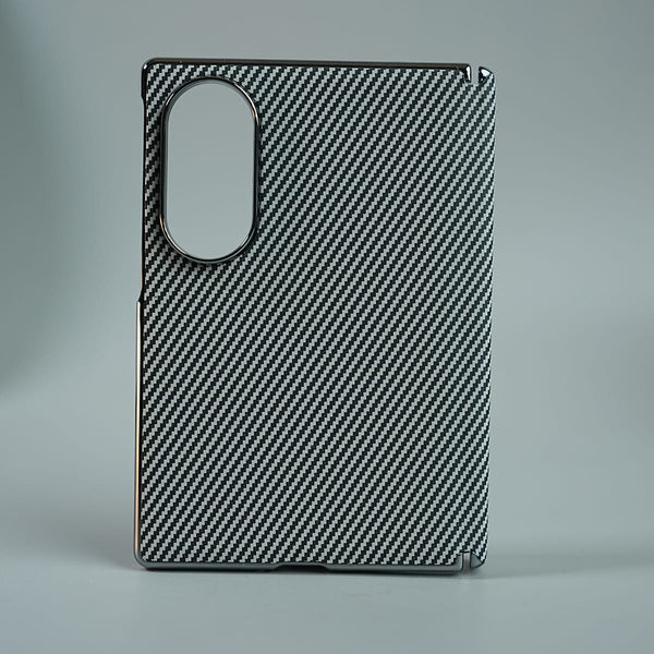Matte Protective Case with Carbon Fiber Texture & Dual Protective Material For Galaxy Z Fold 8
