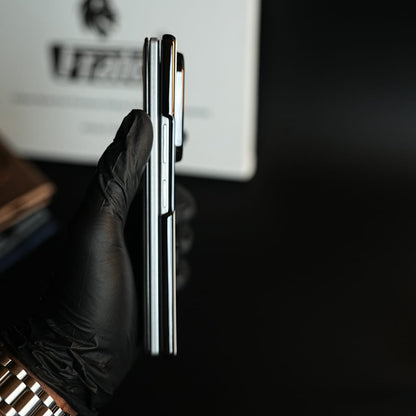 Leather Texture Full Cover Case for Galaxy Z Fold 8 Ultra | Built-In Metal Stand