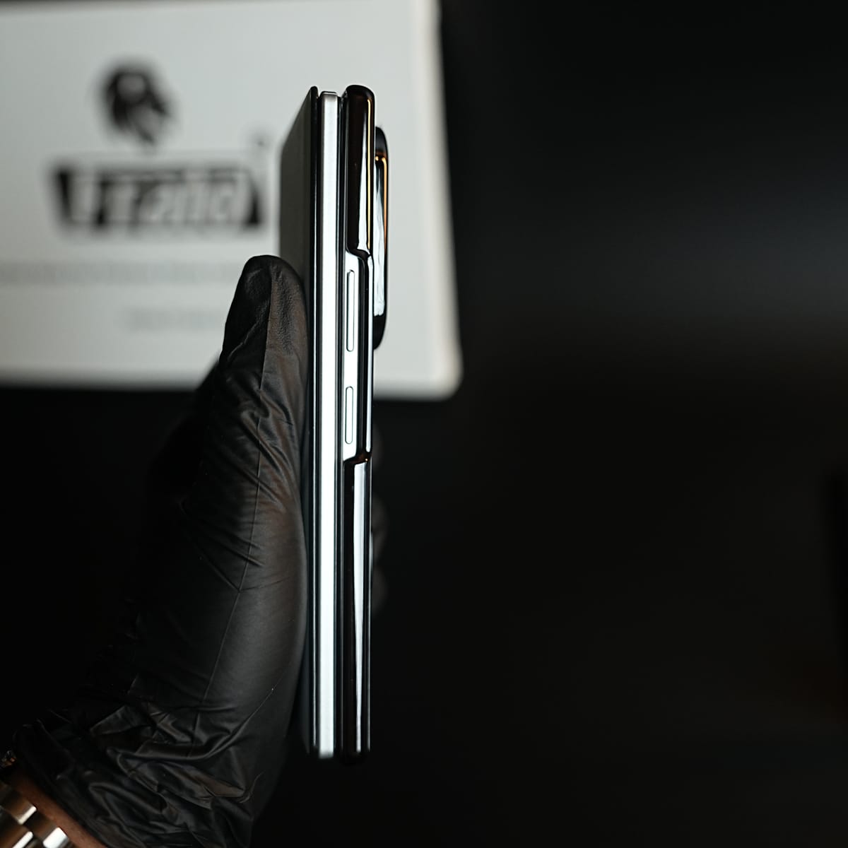 Leather Texture Full Cover Case for Galaxy Z Fold 8 Ultra | Built-In Metal Stand