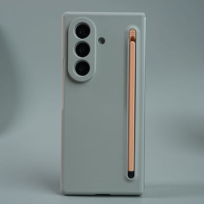 Matte Finish with Full Hinge Protection For Galaxy Z Fold 8 Ultra | S Pen Holder Protective Case