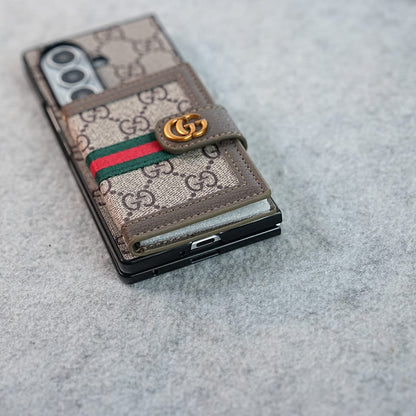 Luxury Cardholder Crossbody Sling Strap Case for Samsung Galaxy Z Fold 8 Ultra
