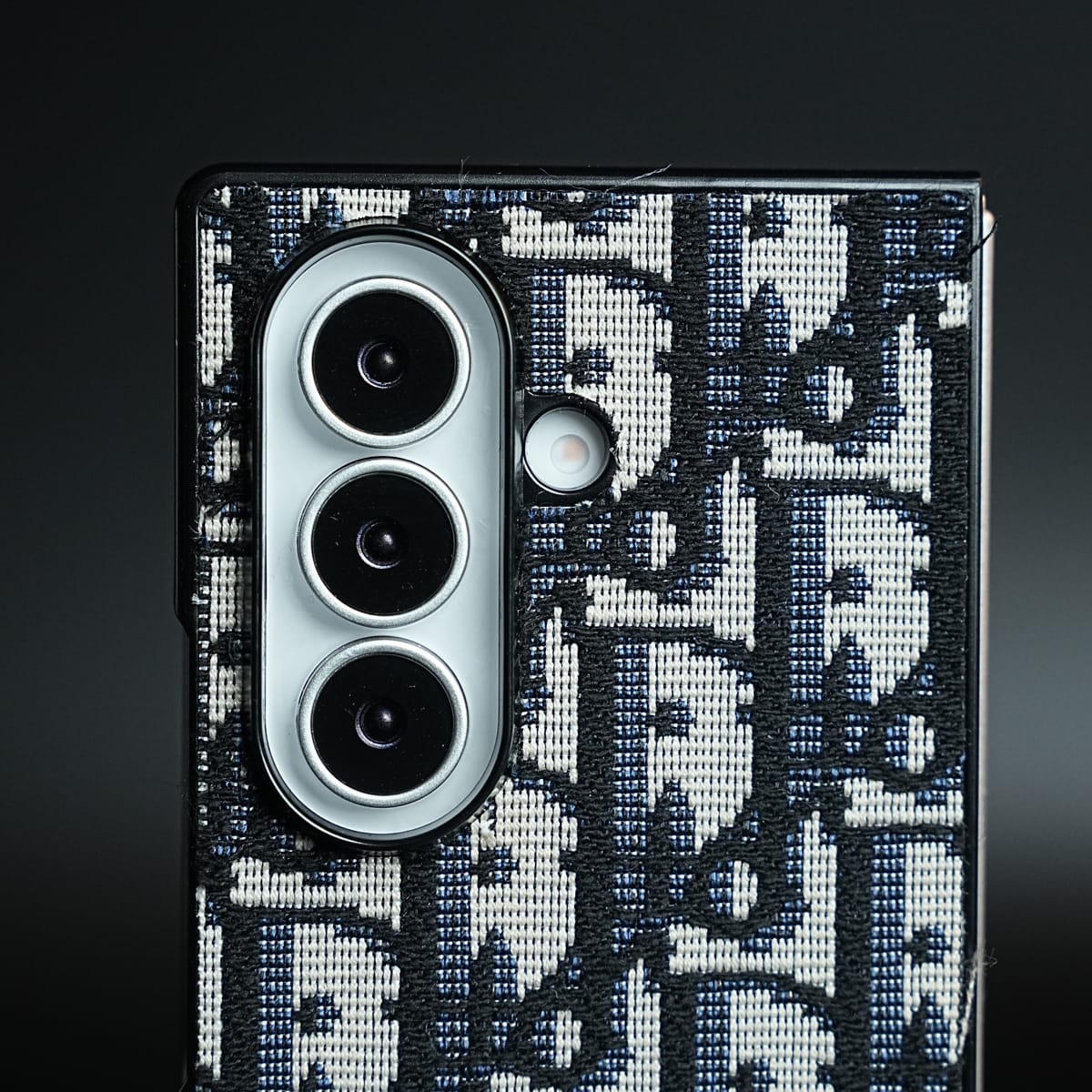 Luxury Fashion CD Embroidery Case Cover For Samsung Galaxy Z Fold 8 Ultra