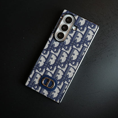 Luxury Fashion CD Embroidery Case Cover For Samsung Galaxy Z Fold 8 Ultra