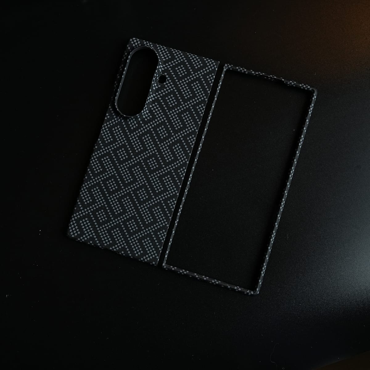 Pixel Geometric Pattern MagSafe Case for Galaxy Z Fold 8 Ultra | Protective Cover