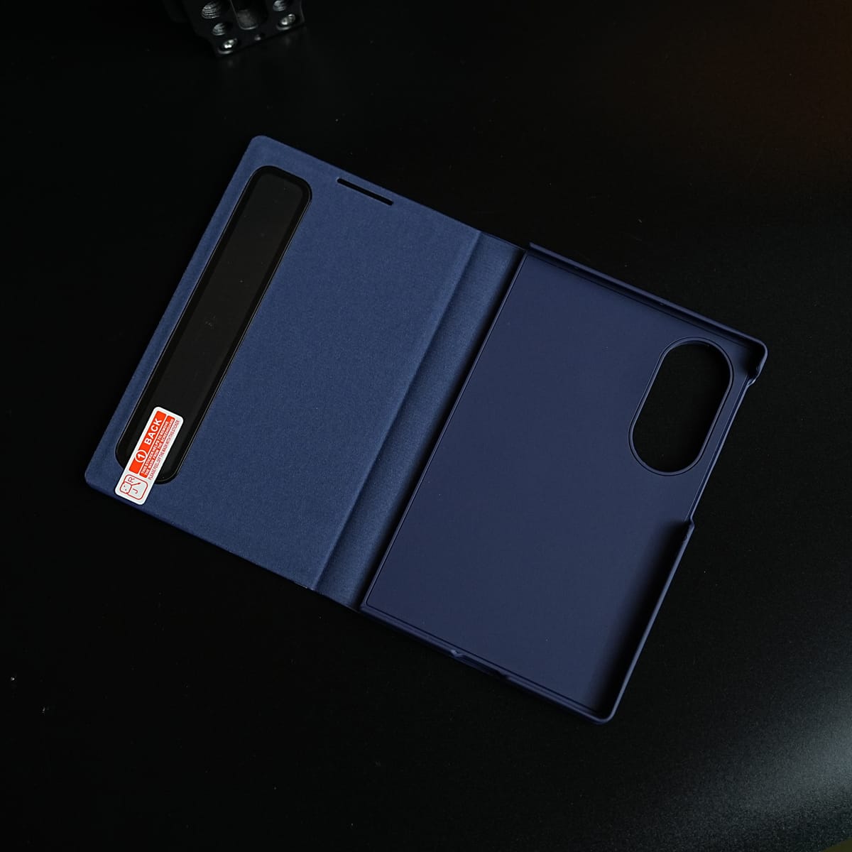 Smart View Leather Texture Flip Stand Case For Samsung Galaxy Z Fold 8