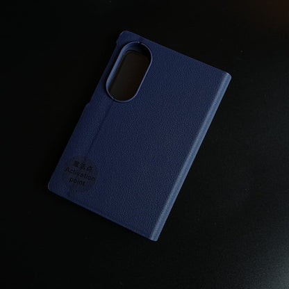 Smart View Leather Texture Flip Stand Case For Samsung Galaxy Z Fold 8