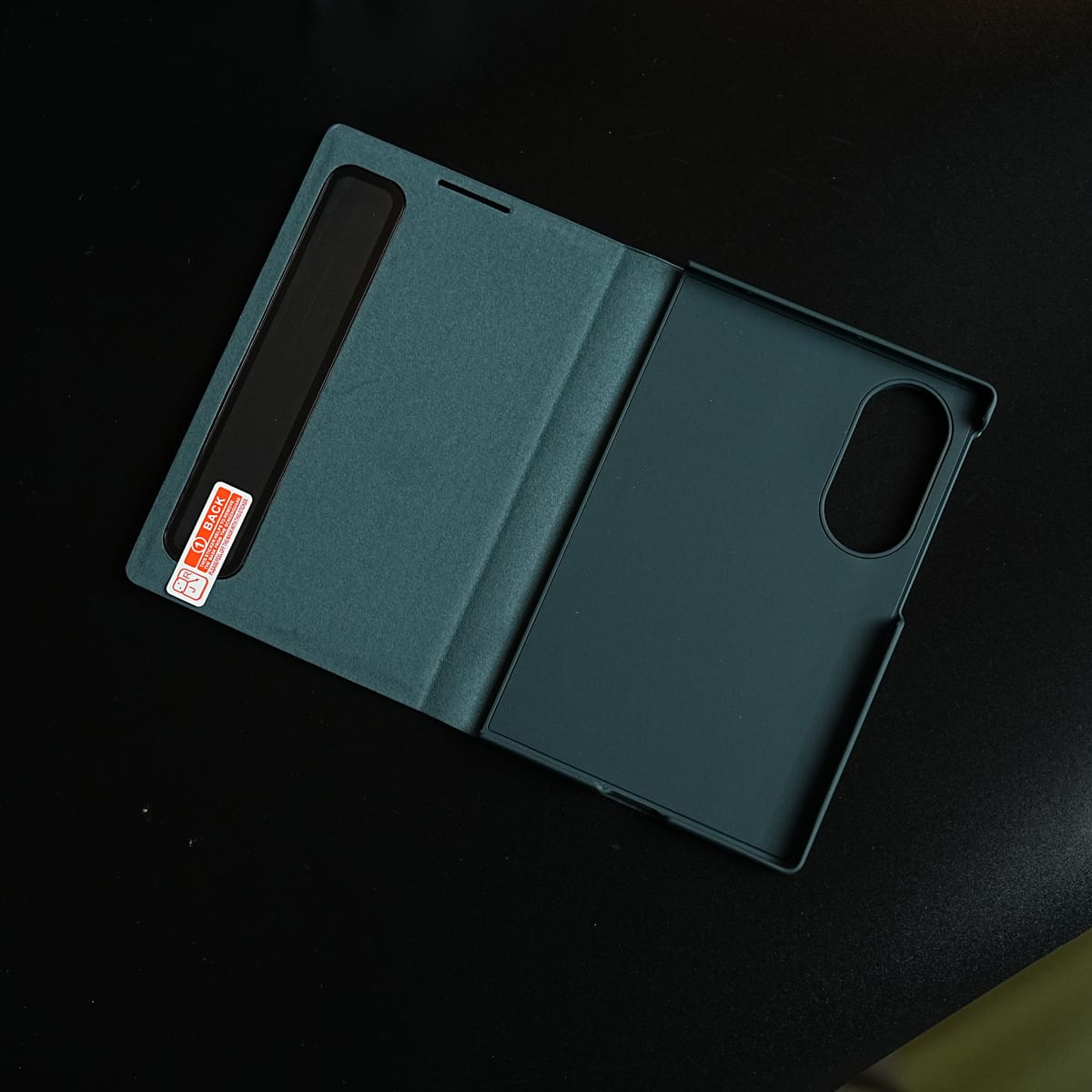 Smart View Leather Texture Flip Stand Case For Samsung Galaxy Z Fold 8