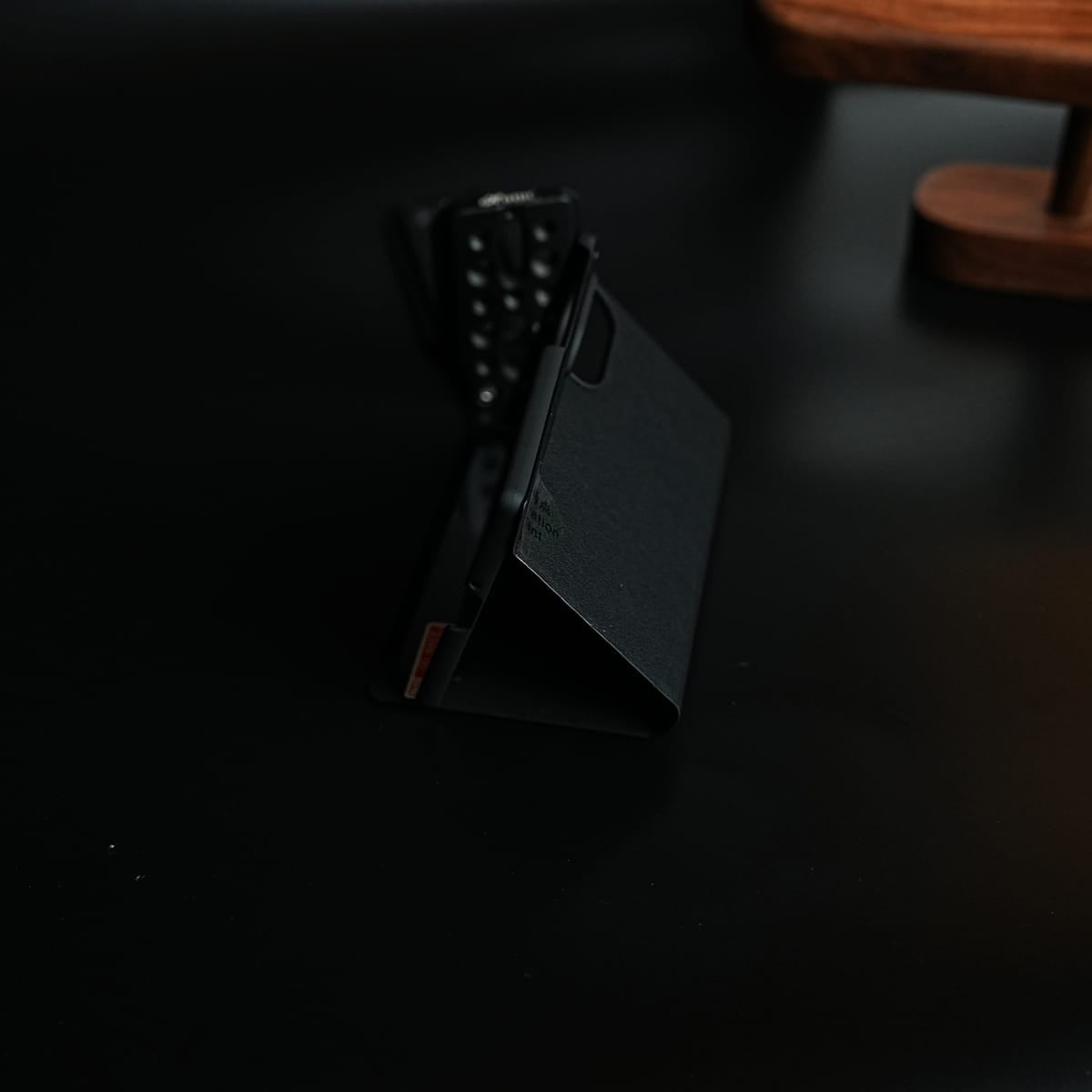 Smart View Leather Texture Flip Stand Case For Samsung Galaxy Z Fold 8