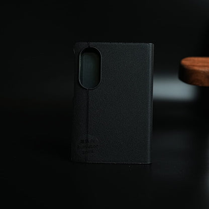 Smart View Leather Texture Flip Stand Case For Samsung Galaxy Z Fold 8