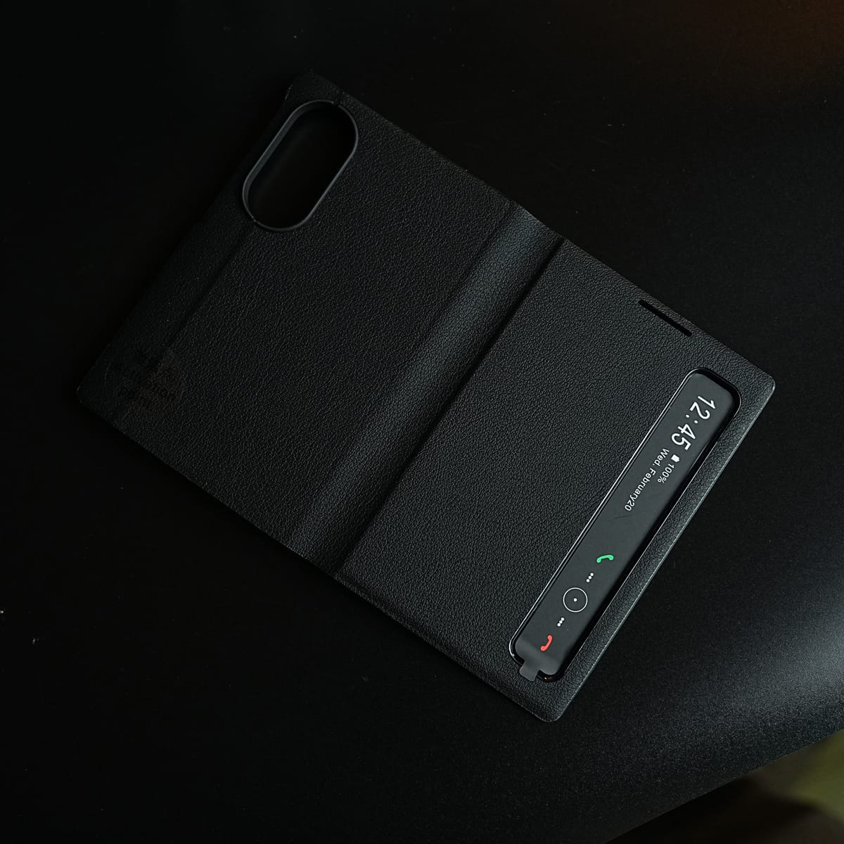 Smart View Leather Texture Flip Stand Case For Samsung Galaxy Z Fold 8